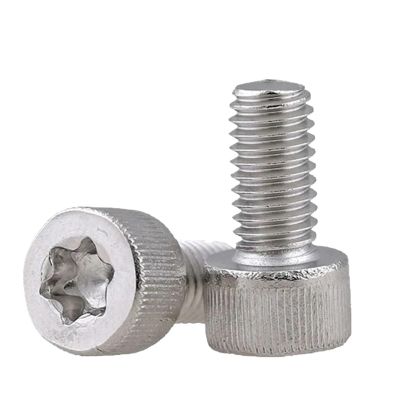 550-Piece M5-0.8 5 mm A2 304 Stainless Steel Torx Socket Head Screws, DIN 912 (M5×12 mm, 50 pcs)