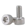 550-Piece M5-0.8 5 mm A2 304 Stainless Steel Torx Socket Head Screws, DIN 912 (M5×12 mm, 50 pcs) view 3