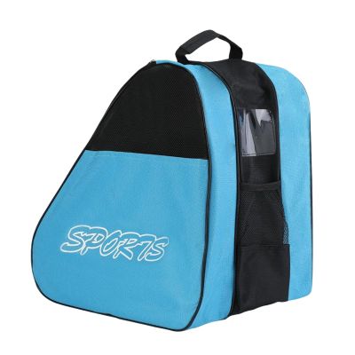 Fonowx Skate Bag, Inline Skate Bag for Kids, Premium Ice Skate Bag for Kids and Adults, Blue