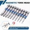QUARKZMAN TT27 Tamper-Resistant Torx Bit, 1/4" Hex Shank, 2" (50 mm), Magnetic, S2 Steel view 4