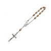 Scented Wooden Bead Rosary Pendant view 3