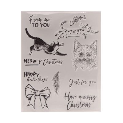 Shntig Transparent Silicone Stamp for Scrapbooking