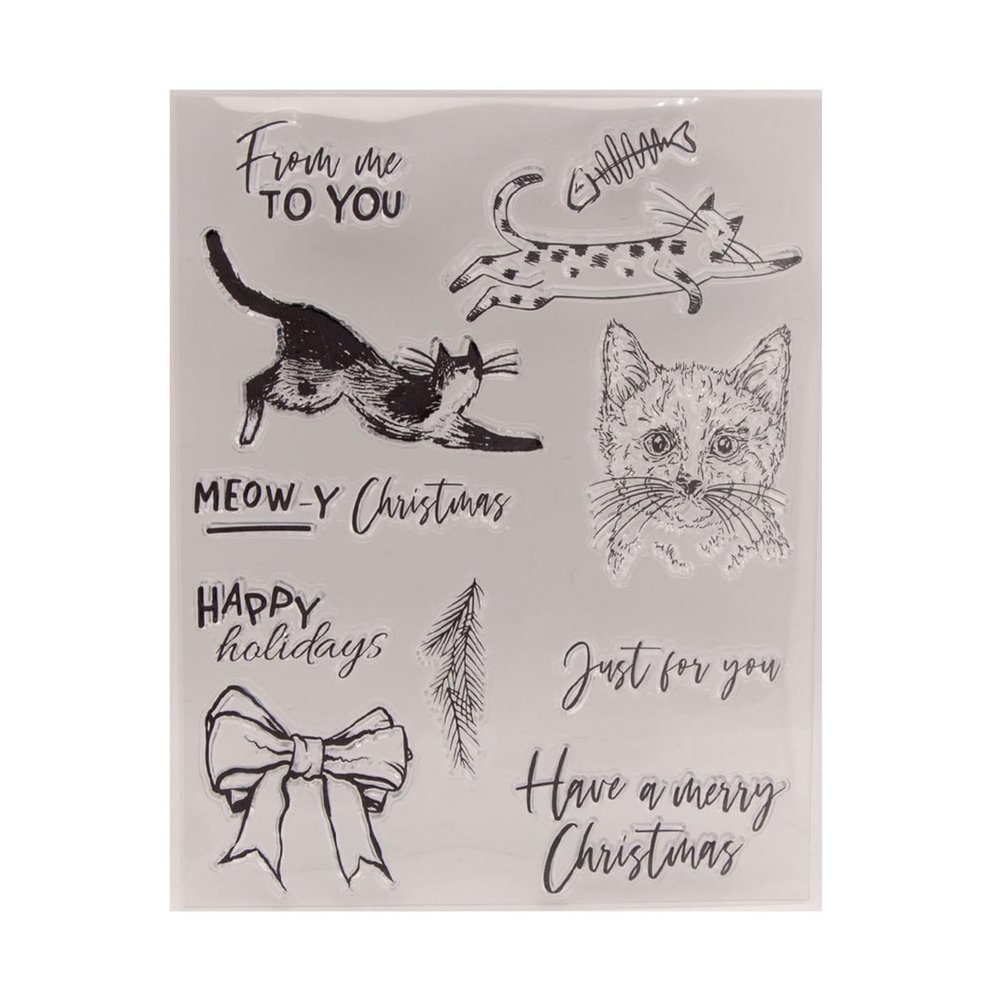 Shntig Transparent Silicone Stamp for Scrapbooking