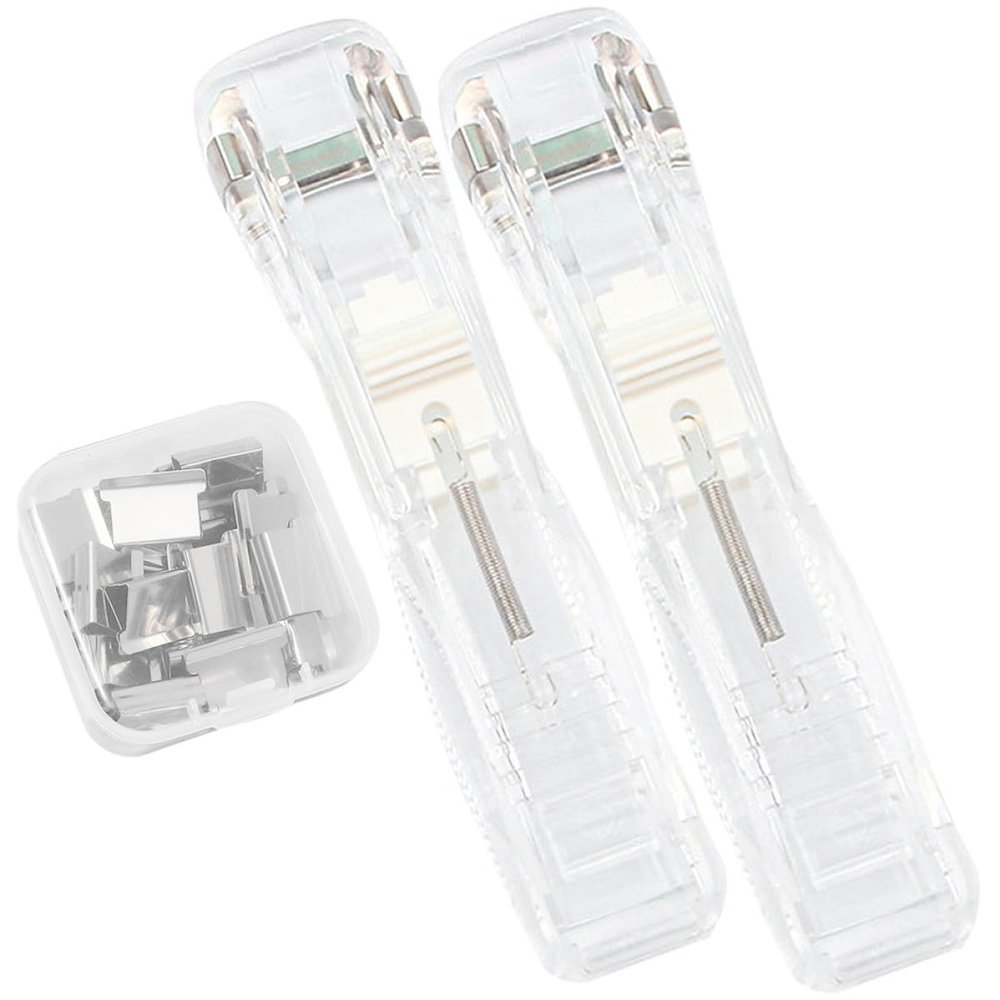 Alasum Refillable Stapler Set with ABS Material and Compact Portable Design, 1 Set