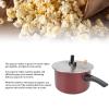 Cryfokt Homemade Stainless Steel Popcorn Maker, Easy-to-Use Stovetop Popper for Family Gatherings and Movie Nights, Portable for Home or Commercial Use view 3