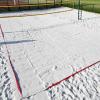 Beach Volleyball Boundary Lines, 26.3 x 52.6 ft, Weather-Resistant Portable Sand Court Lines view 4