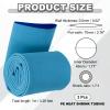 QUARKZMAN 3-Pack 1 m Matte Heat Shrink Tubing, 45 mm Diameter, 1.7:1, Blue view 2