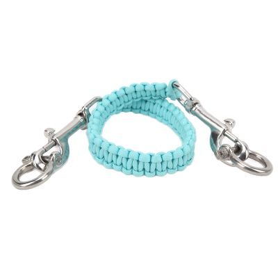 CHHELIHL Noctilucence Dive Camera Handle Lanyard, Strong Corrosion-Resistant Stainless Steel, Glowing Blue