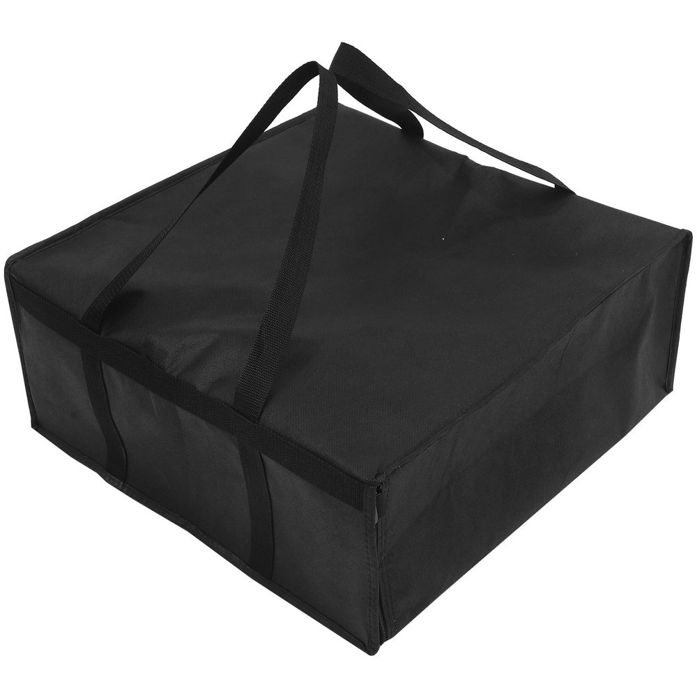 DRESSOOS Insulated Food Transport Bag, Large, Foldable, Black