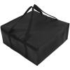 DRESSOOS Insulated Food Transport Bag, Large, Foldable, Black view 1