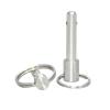 8 mm x 65 mm Stainless Steel Ball Lock Pin view 2