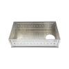 CNYUON Charcoal Firebox, Foldable Sauna Stone Holder, Stainless Steel, Size L view 1