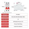 AC Type 2 Surge Arrester, 230/400 V, DIN Rail, 2-Pole, 10/20 kA (40 kA, 2-Pole) view 2
