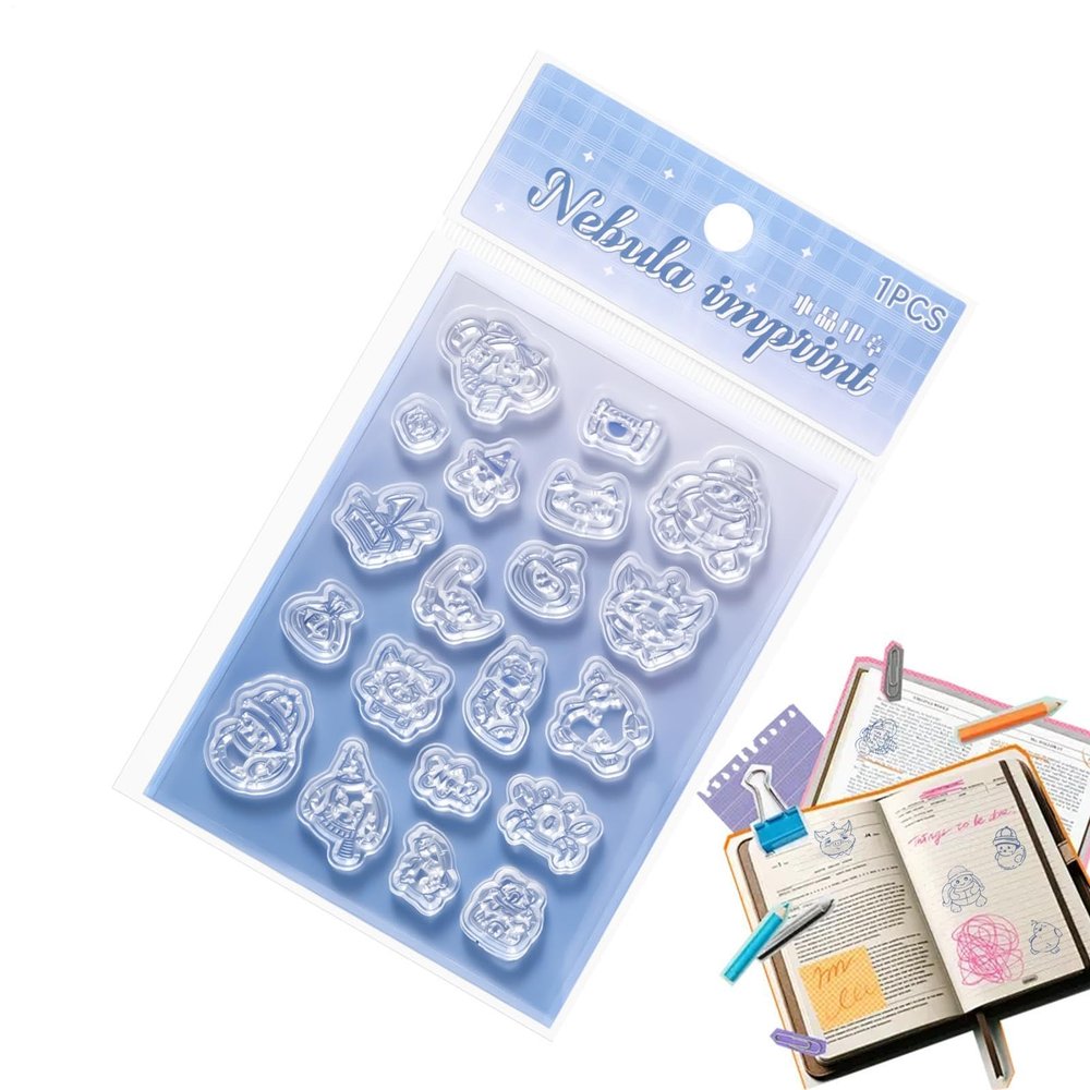 Transparent Silicone Stamp Set