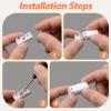 GEEHUA 12-Pack Pleated Shade Clips view 3