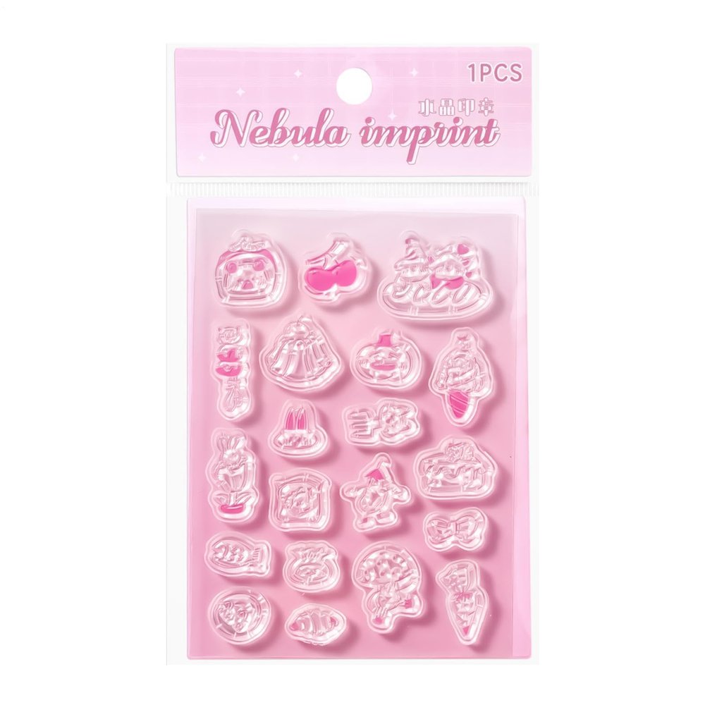 Transparent Craft Stamps Set