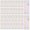 Operitacx Waterproof Graduation Stickers, PET, 10 Sheets, Self-Adhesive Gold Graduation Cap Design for Envelope and Graduation Party Decorations 2026 view 1
