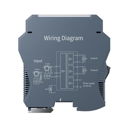 Intelligent Analog Signal Converter/Isolator, 1 Input/3 Outputs, DC24V