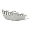 CNYUON 1-Pc/2-Pc Galvanized Aluminum Charcoal Basket for Charcoal Grills, Briquettes, and Charcoal Fuel (2 Pcs) view 4