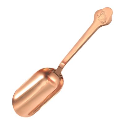 KICHOUSE Stainless Steel Tea Spoon in Gold