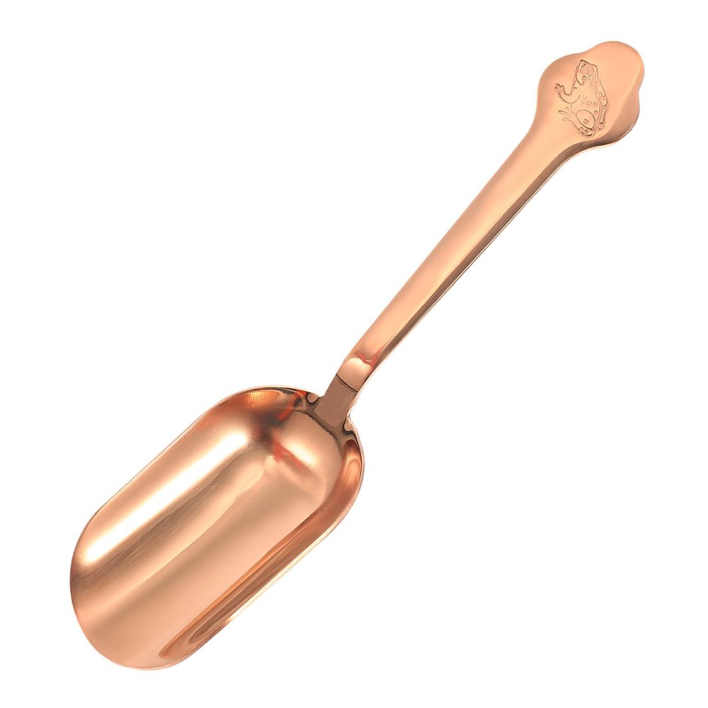 KICHOUSE Stainless Steel Tea Spoon in Gold
