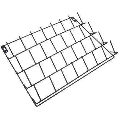 ifundom Wall-Mounted Iron Thread Organizer with 32 Holders, Black