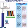 Portable Reusable Soft Padding for Metal Poles, Ideal for Gyms, Playgrounds, and Basements view 2