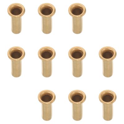 LOORGVEL 10-Piece Copper Compression Sleeve Inserts for Fuel Lines