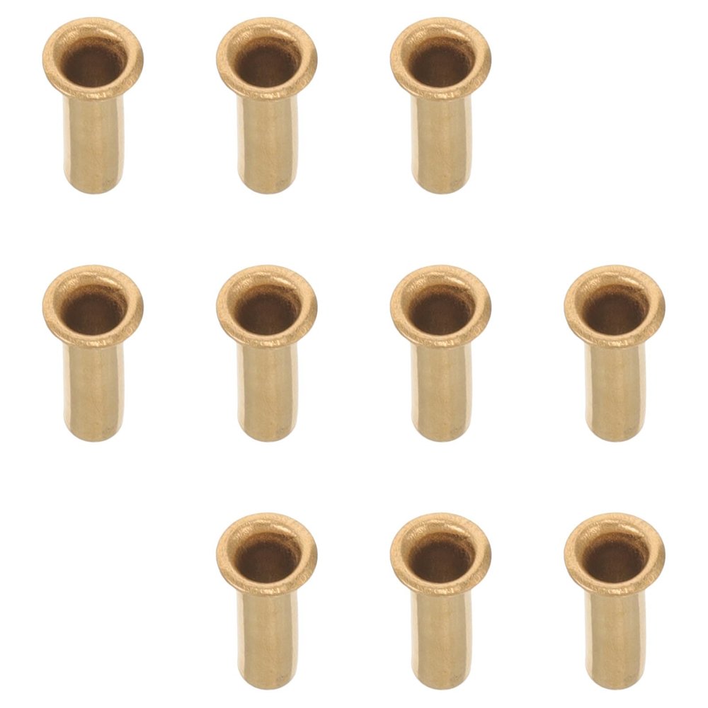 LOORGVEL 10-Piece Copper Compression Sleeve Inserts for Fuel Lines