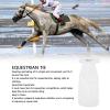 EIMSOAH Classic Equestrian Stock Tie for Adults, Easy-to-Wear Competition Tie (S) view 3