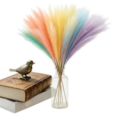 Artificial Pampas Grass Decor - 15 Stems