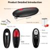 Automatic Electric Can Opener 360 Smooth Cut Safe for Seniors & Arthritis view 3