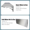 Stainless Steel Folding Wall-Mounted Table, Space-Saving view 3