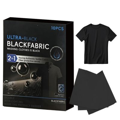 10 Wash Black Dye Sheets