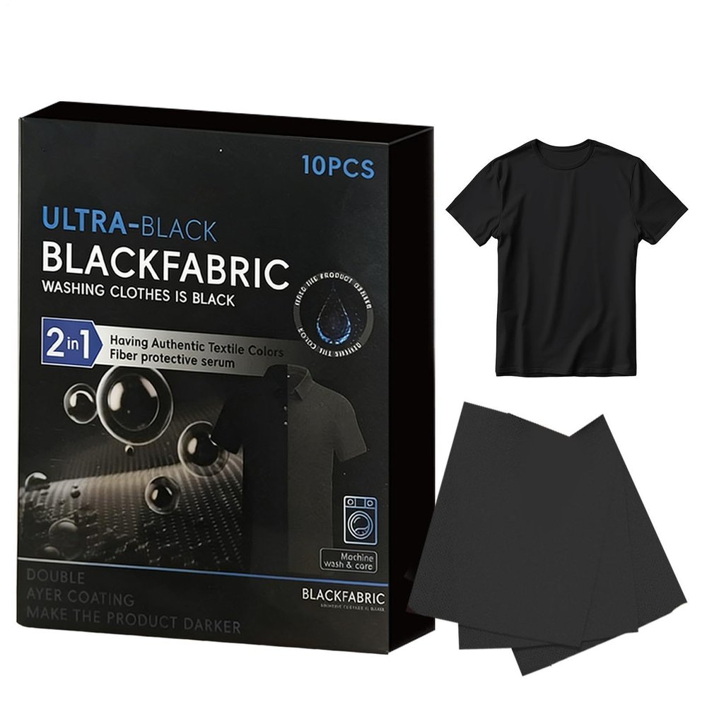 10 Wash Black Dye Sheets