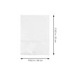 OUNONA 100-Pack Transparent PVC Shrink Bags for Gift Wrapping and DIY Projects view 2