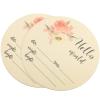 ELAYARD Round Birth Announcement Signs for Newborns, 2-Piece Set view 1