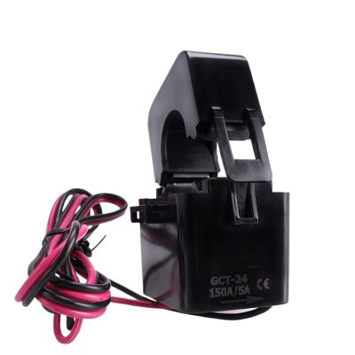 YVZDHNSFY 1-Pc GCT-24 Current Transformer with Open/Close Function, AC Sensor, Split Core, 100A/300A (250A-5A)