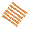 6-Piece Soft Tie-Down Straps, 15.9 in (40.5 cm), Orange view 1