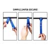 6-Piece Soft Tie-Down Straps, 15.9 in (40.5 cm), Orange view 2