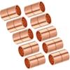 10 Straight Copper Couplings, 16–50 mm Inner Diameter, 1.5 mm Thick, for HVAC, Refrigeration & Plumbing Projects (ID48 × T1.5 mm) view 3