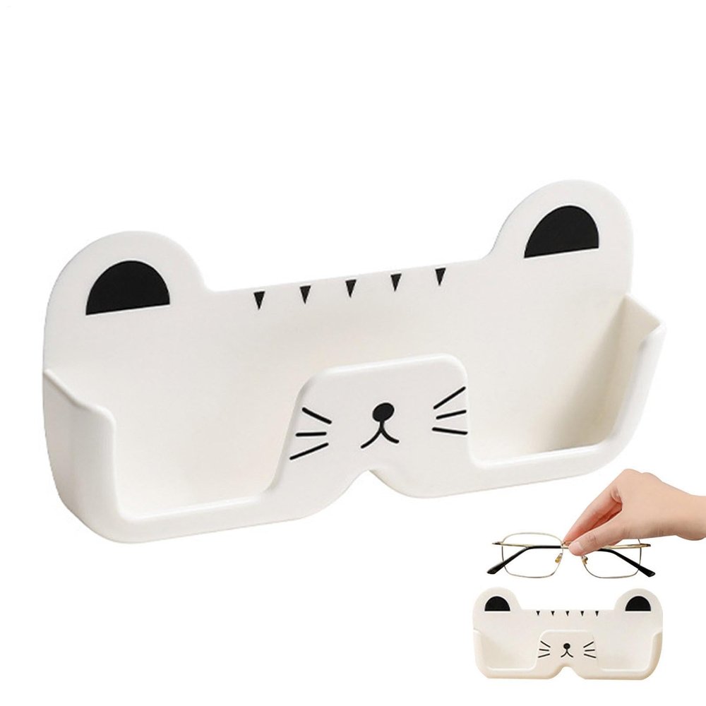 Wall-Mounted Sunglasses Holder - Cat Shape