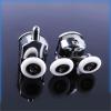 Double Sliding Shower Door Rollers, Zinc Alloy, 23–27 mm, 4-Piece Lower Set view 3