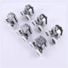 Double Sliding Shower Door Rollers, Zinc Alloy, 23–27 mm, 4-Piece Lower Set view 4