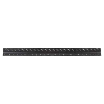 Black Aluminum Alloy Triangular Architecture Ruler