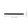 Black Aluminum Alloy Triangular Architecture Ruler view 2