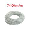 1 Pc Silicone Rubber Heating Cable, 5 V, 12 V, 24 V, 36 V, 48 V, for Heated Blankets, Cushions and More | 50 m Length Options (74x30 m) view 2