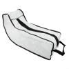 Boot Storage Bag for Home and Travel, Waterproof PVC Body with Mesh Ventilation and Reinforced Handle (Boot Gray) view 2
