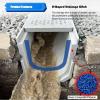 Heavy Du Garden Drain Cover, 60 cm Plastic Drainage Channel Grate for Blocking Leaves and Debris view 3