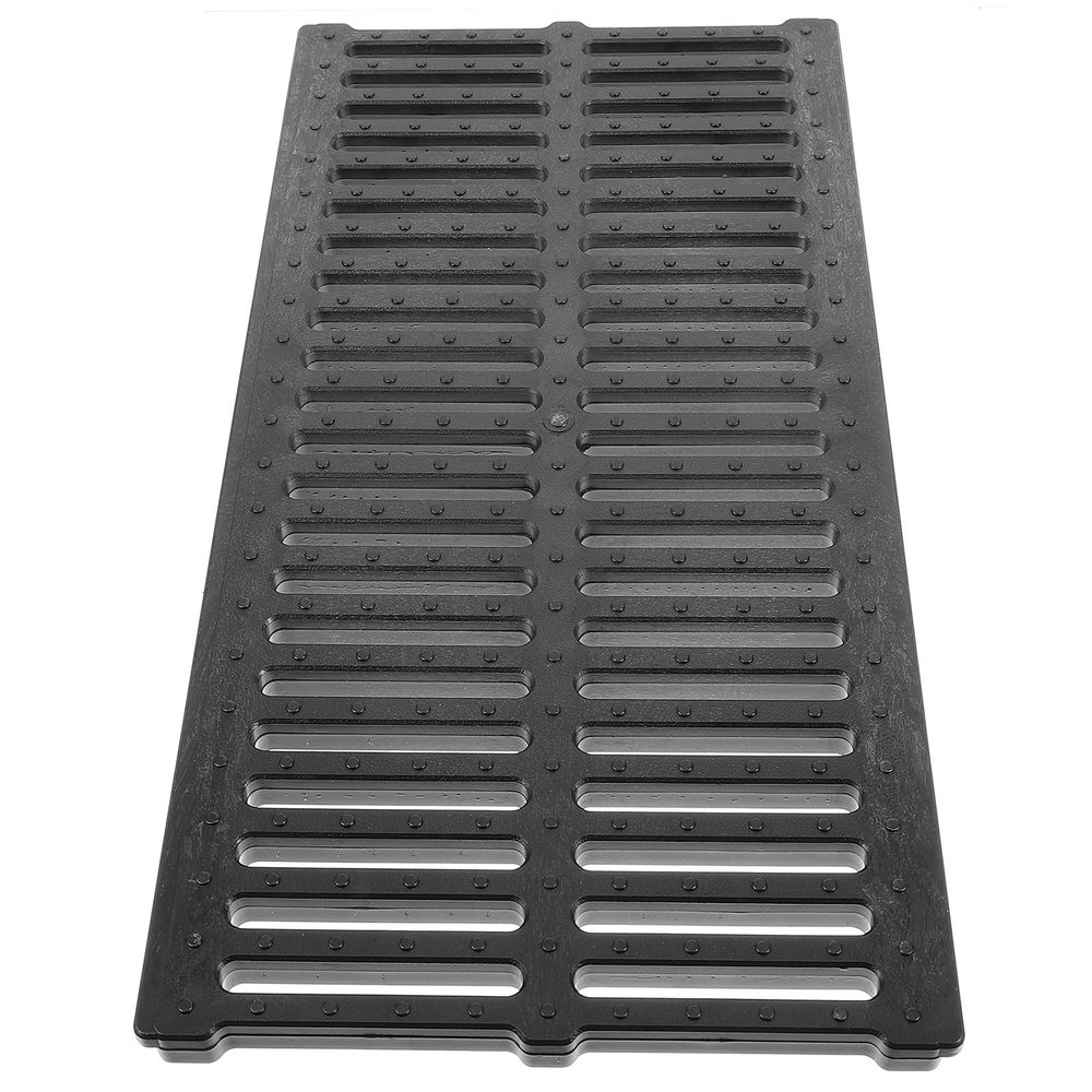 Black Plastic Drain Covers, Outdoor Garden Drainage Grates and Trench Covers